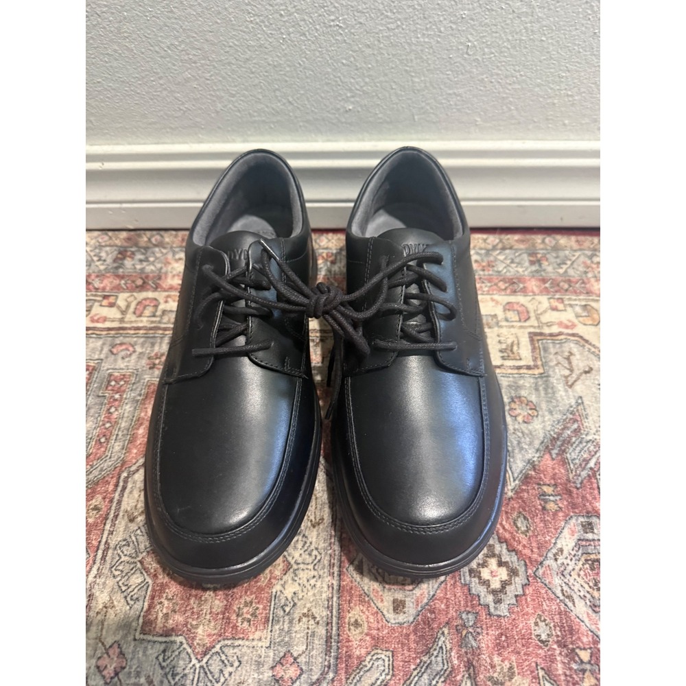 Anodyne No. 12‎ Mens Black Leather Casual Dress Shoes M012-10-M-100 Size 10M NEW